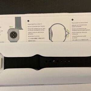Apple Watch sport band black size M/L